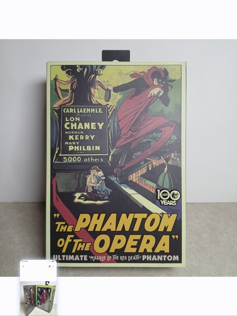 New! NECA Phantom of the Opera Ultimate Masque Red Death Phantom Action Figure